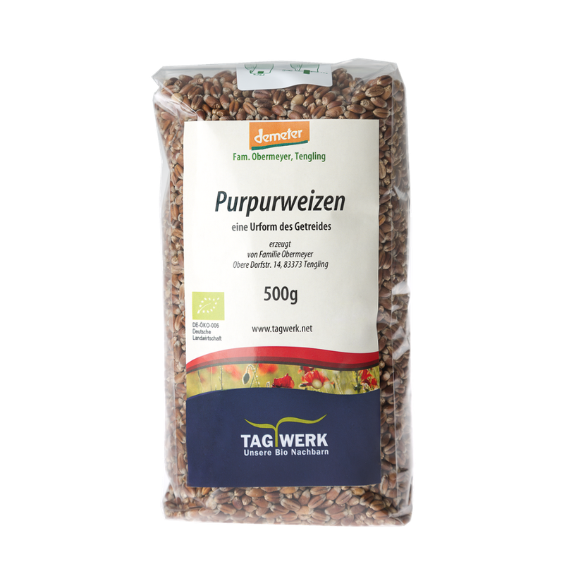 TAGWERK Purpur-Weizenkörner Familie Obermeyer - Produktbild