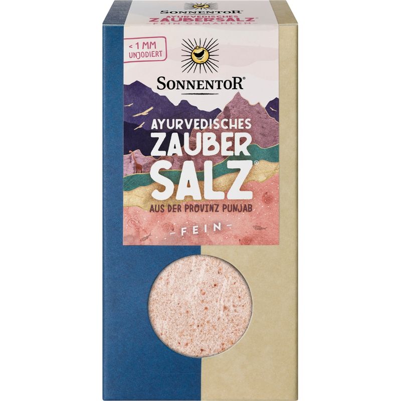 Sonnentor Ayurvedisches Zaubersalz® fein, Packung - Produktbild