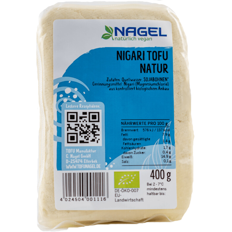 NAGEL Nigari Tofu Natur 400g - Produktbild