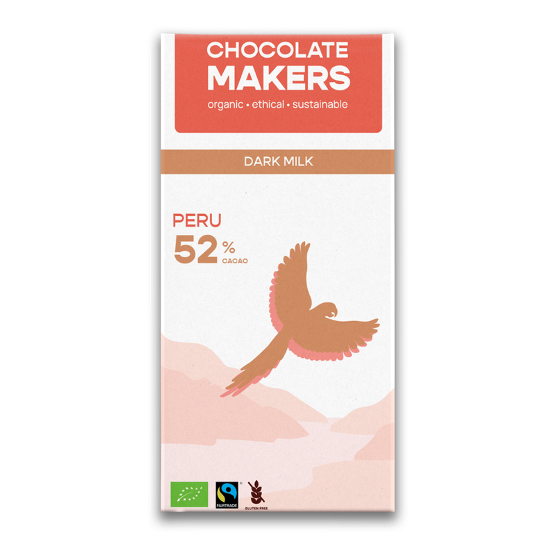 Chocolatemakers Peru Dunkle Milch 52% - Produktbild