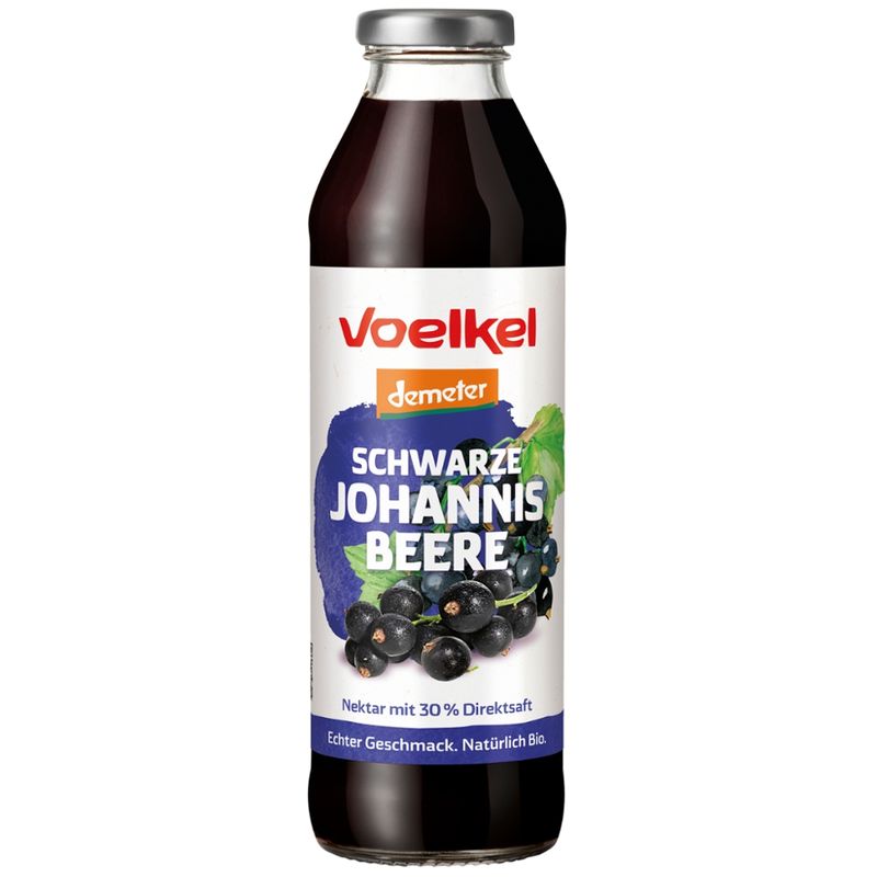 Voelkel Schwarze Johannisbeere Nektar - Produktbild