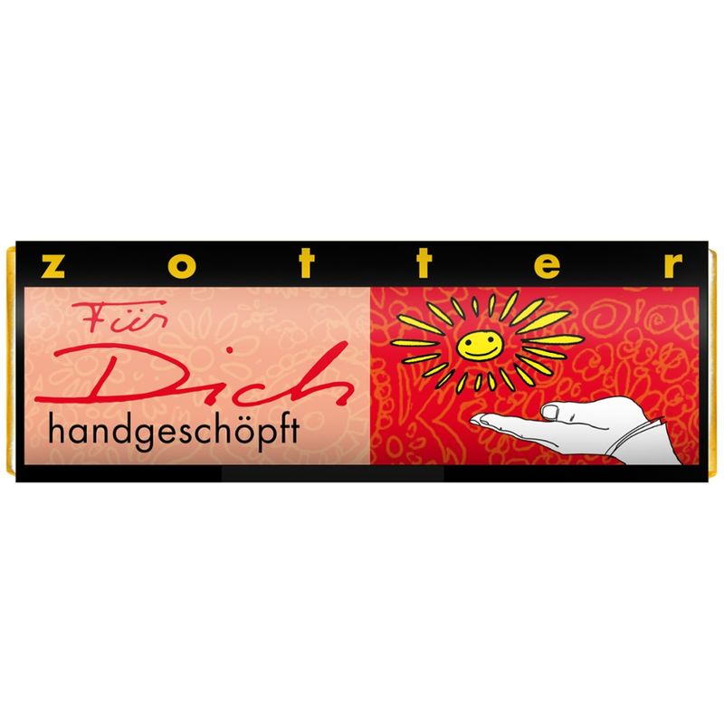 Zotter Schokolade Schoko-Mini "Für Dich" - NougatVariation - Produktbild