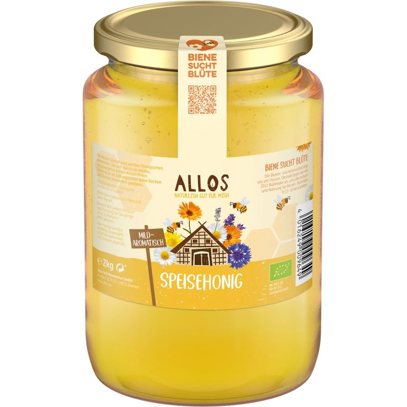 Allos Speisehonig - Produktbild