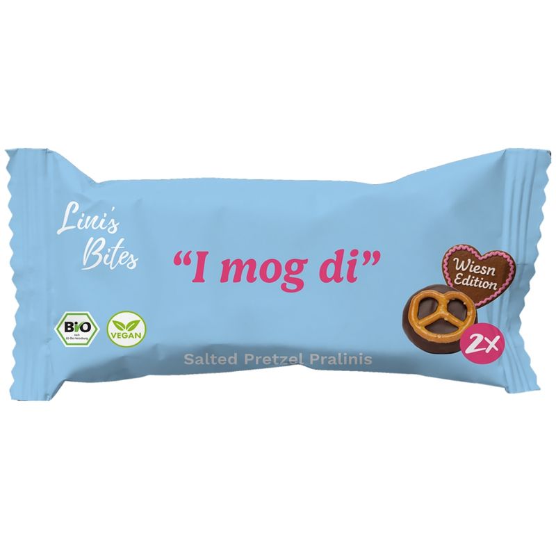 Lini's Bites Bio Salted Pretzel Pralinis - Produktbild