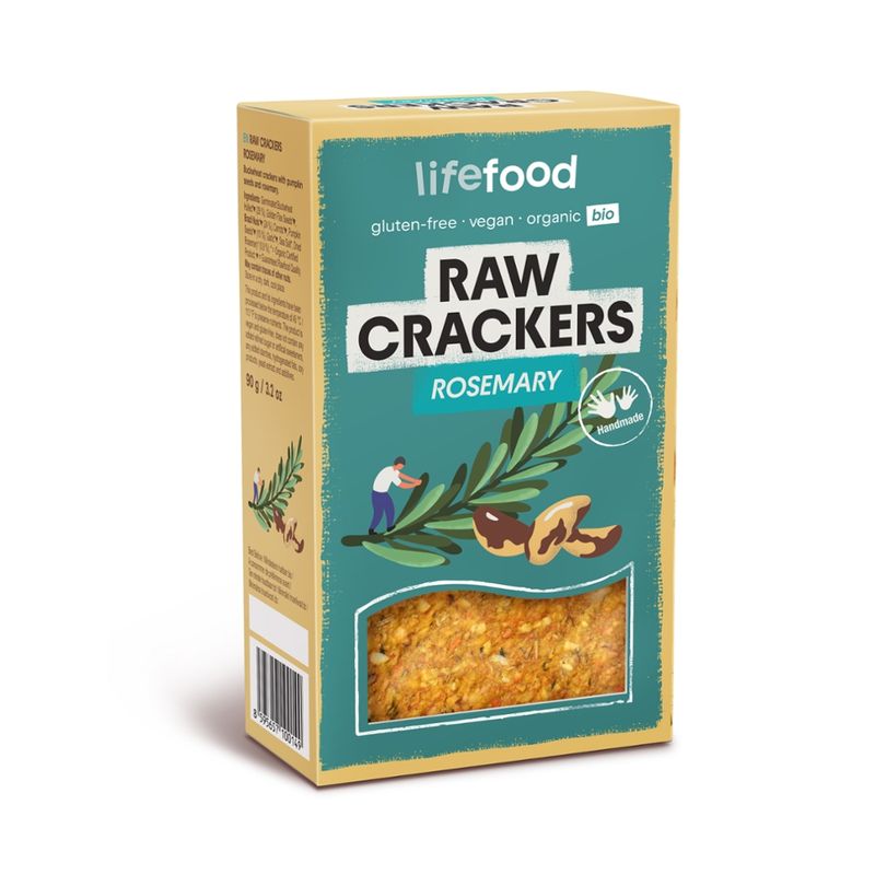Lifefood  Lifefood Pikantbrot Rosmarin Roh Bio - Produktbild