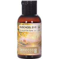 benecosBio Mini Duschgel Sommer-Edition Bio-Mango & Bio-Vanille - Produktbild
