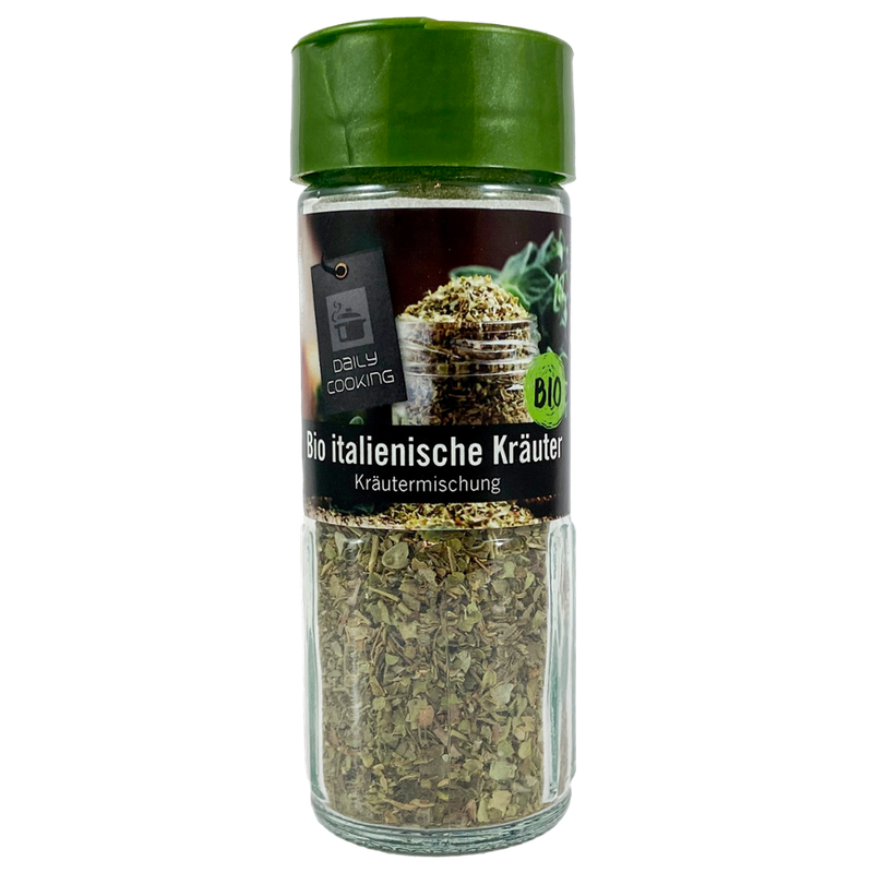 Daily Cooking Bio Italienische Kräuter 10g  Gl. DE-ÖKO-005 - Produktbild