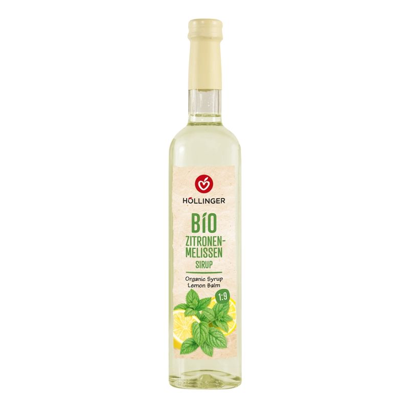 IMS Höllinger Bio Zitronenmelissen Sirup 0,5l Glasfl. - Produktbild