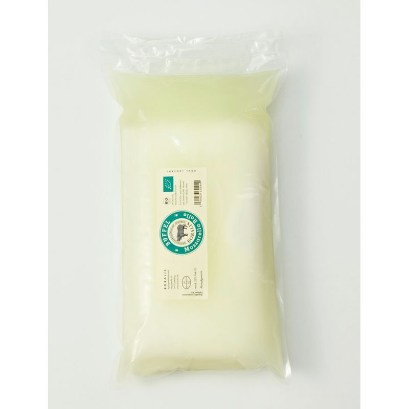 Ökologischer Büffelhof Bobalis Bio Büffel-Mozzarellarolle Bobalis  1000g - Produktbild