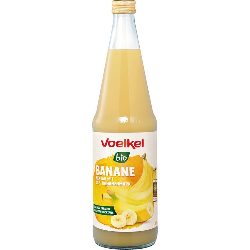 Voelkel Banane Nektar mit 25 % Bananenmark - Produktbild