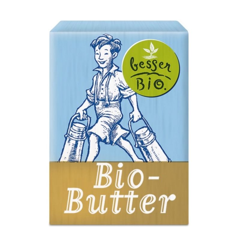 besser Bio. besser Bio. Bio-Portionsbutter, 15g, Süßrahmbutter - Produktbild