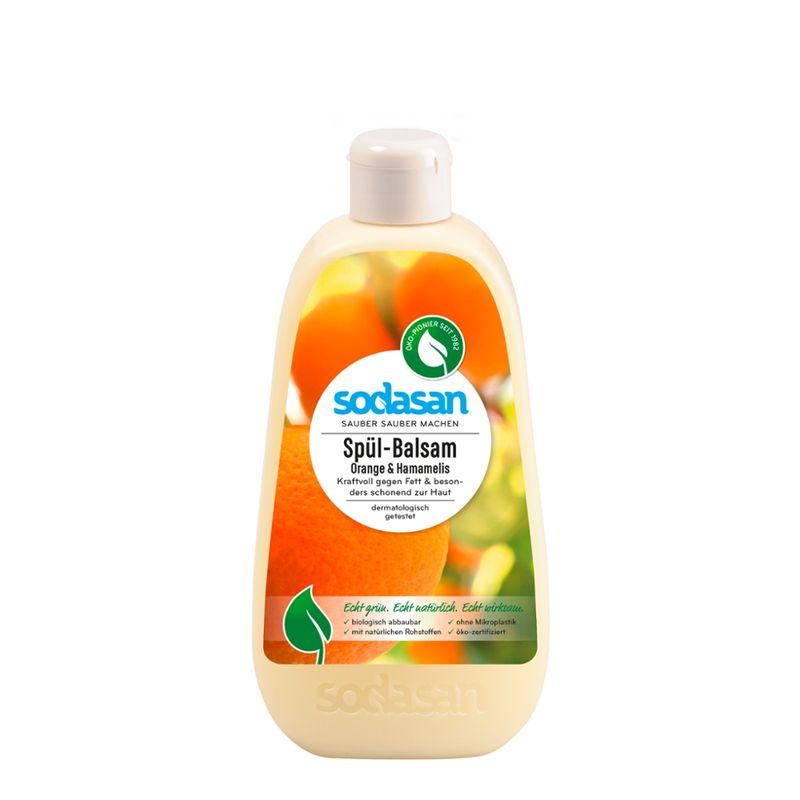 sodasan Spül-Balsam Orange & Hamamelis - Produktbild
