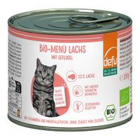 Katze Bio-Menü Lachs - Produktbild