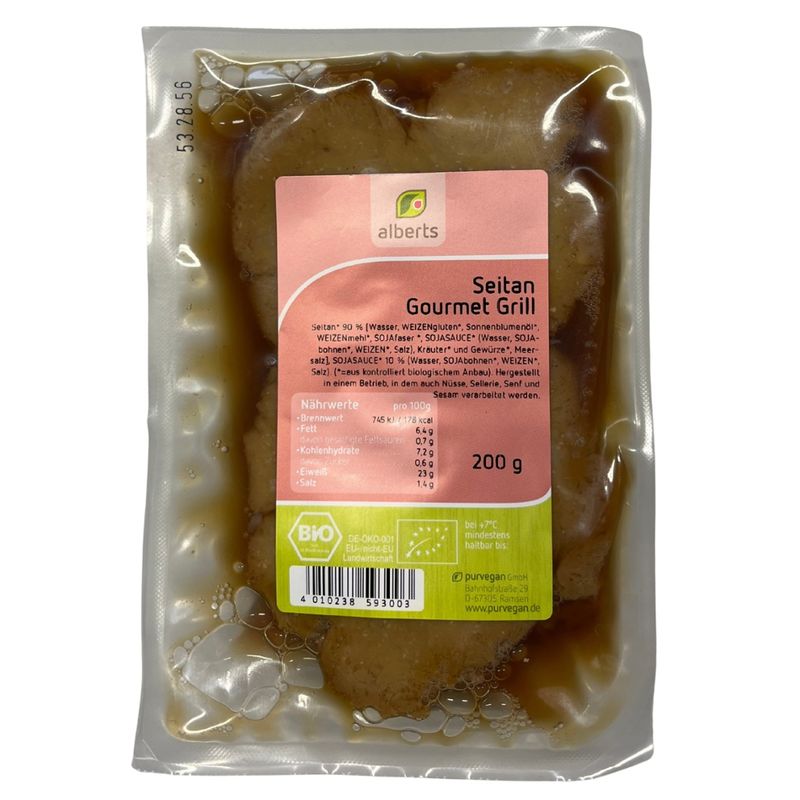 Alberts Seitan Gourmet Grill - Produktbild