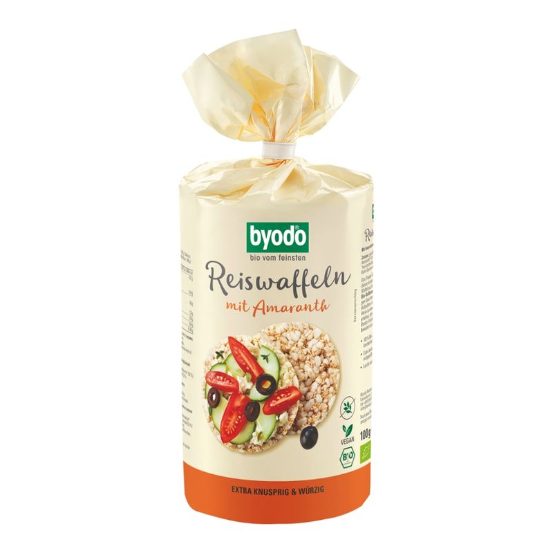 Byodo Byodo Rice Cakes with Amaranth, salted 100g - Produktbild