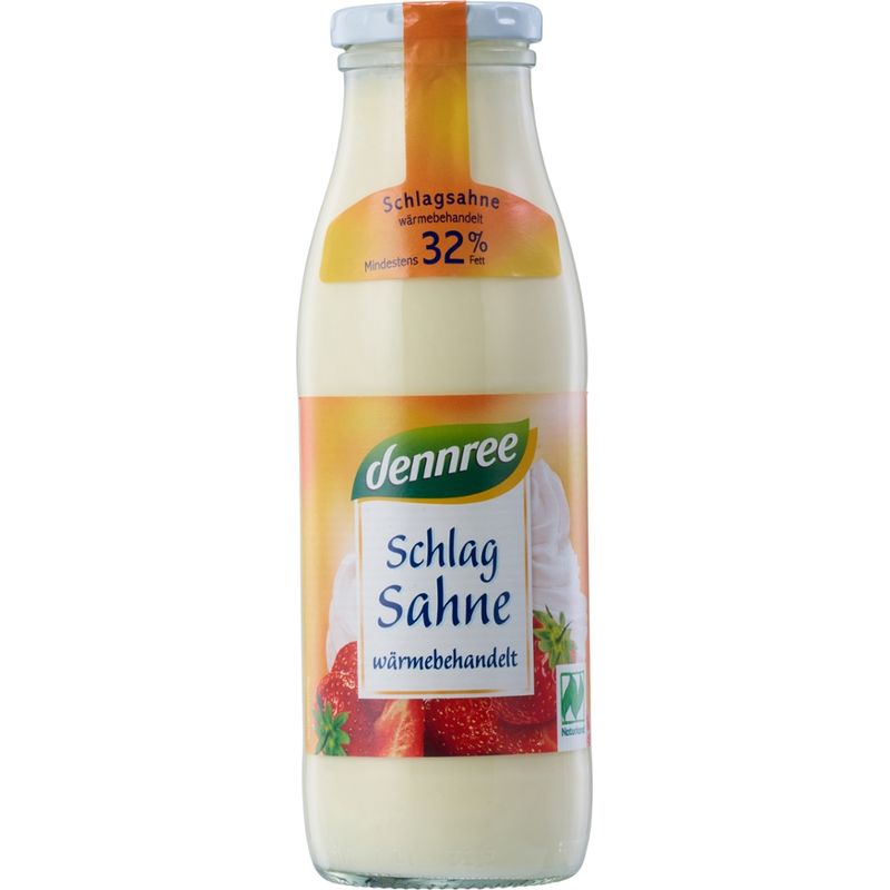 dennree Schlagsahne wärmebehandelt - Produktbild