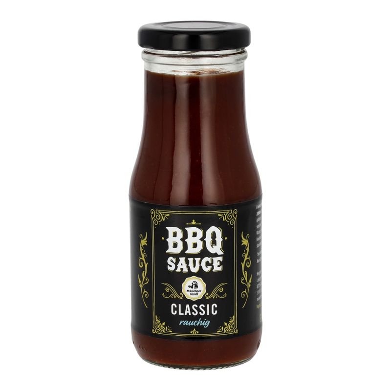 Münchner Kindl Senf Feinkost Sauce BBQ Bio Münchner Kindl 250ml - Produktbild