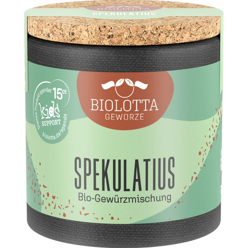 Biolotta Biolotta Korkdose Spekulatius, Bio Gewürzmischung - Produktbild