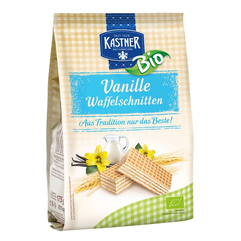 Kastner Bio-Vanille Waffel 175g - Produktbild