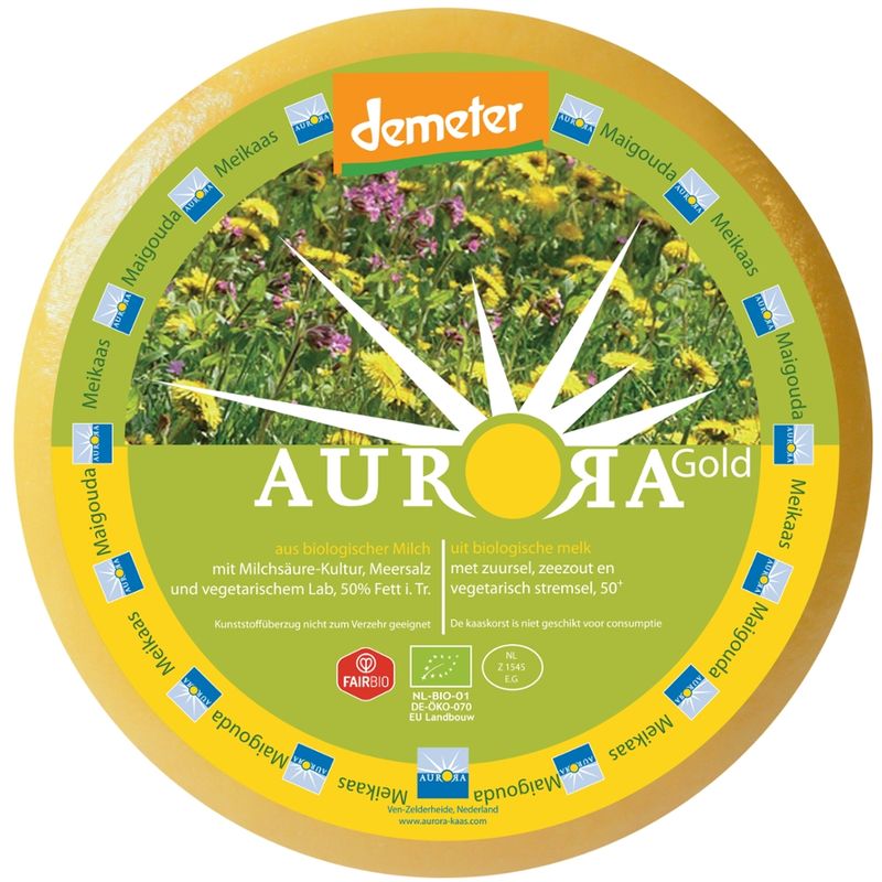 Aurora Gold Aurora Gold Gouda Demeter mild Maigouda - Produktbild