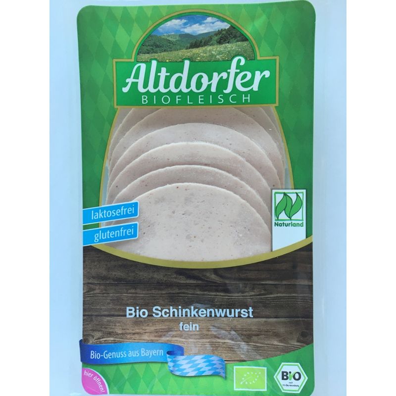Altdorfer Biofleisch Bio Schinkenwrust fein 70g - Produktbild
