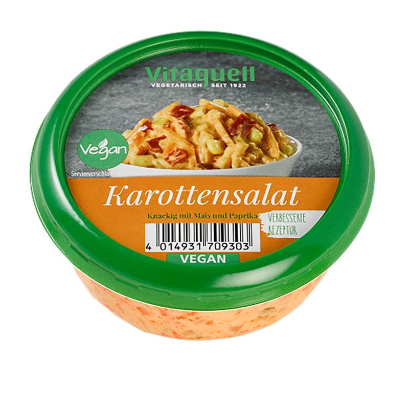 Vitaquell Karotten-Salat, vegan - Produktbild