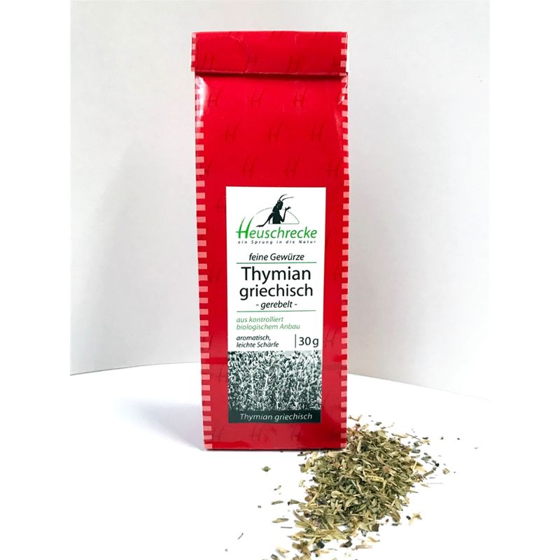 Heuschrecke Thymian, gerebelt, Mittelmeer Typ, GR, Premium, kbA - Produktbild