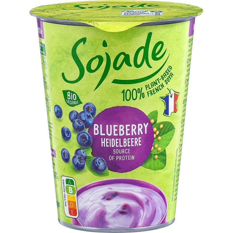 Sojade Bio Soja-Alternative zu Joghurt Heidelbeere - Produktbild