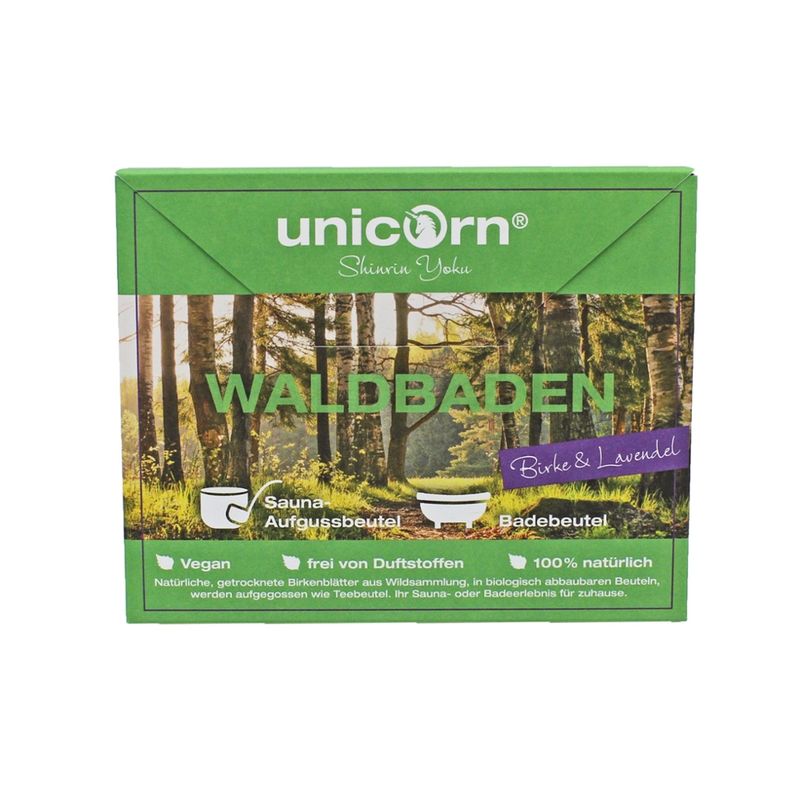 Unicorn unicorn® Shinrin Yoku Aufgussbeutel Waldbaden Birke & Lavendel - Produktbild