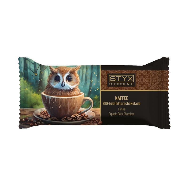 Styx Naturcosmetic BIO-Edelbitterschokolade gefüllt mit 70% Kaffee-Ganache 70g - Produktbild