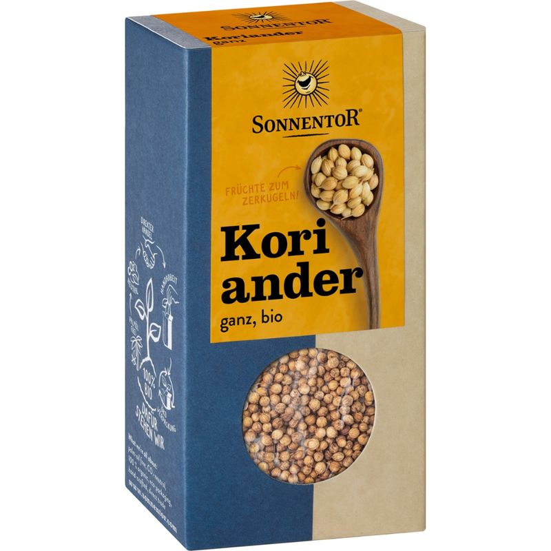 Sonnentor Koriander ganz, Packung - Produktbild