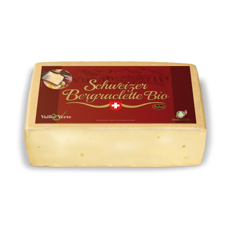 Vallée Verte Schweizer Bergraclette Bio 1/2 - Produktbild