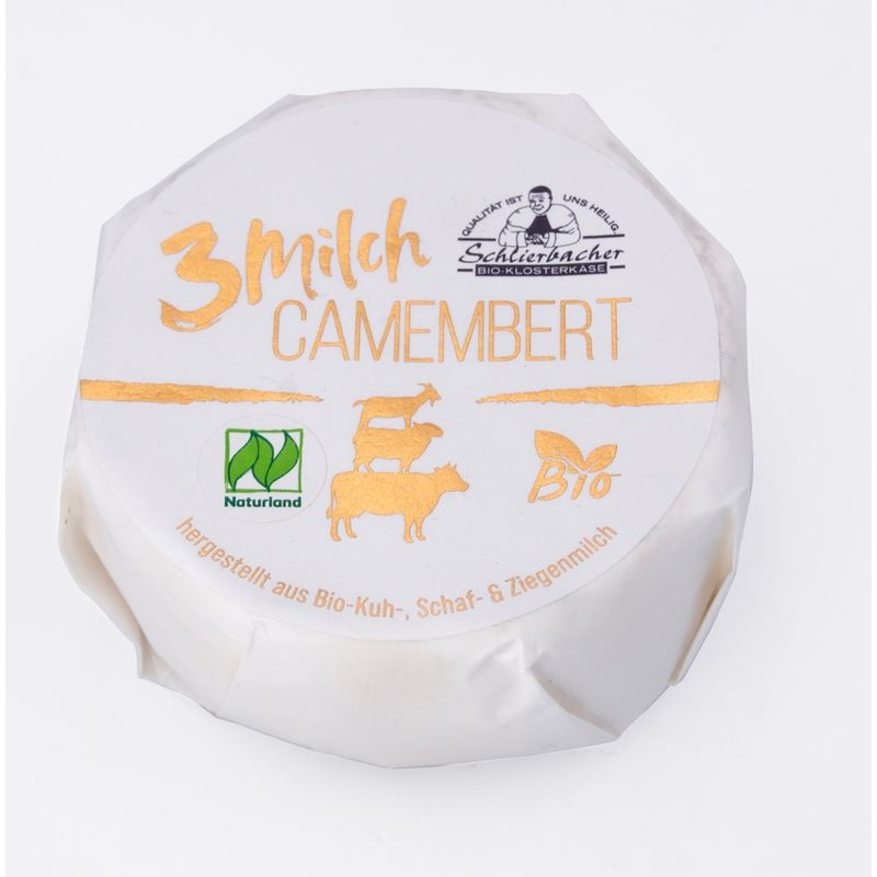 Schlierbacher Schlierbacher Bio 3 Milch Camembert 150g - Produktbild