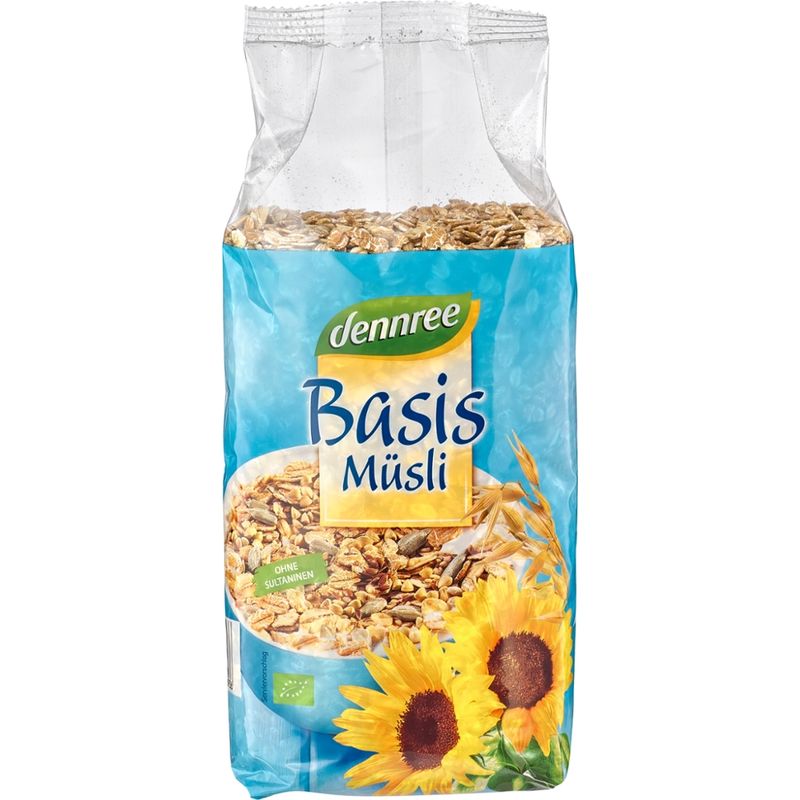 dennree Basismüsli ohne Sultaninen - Produktbild