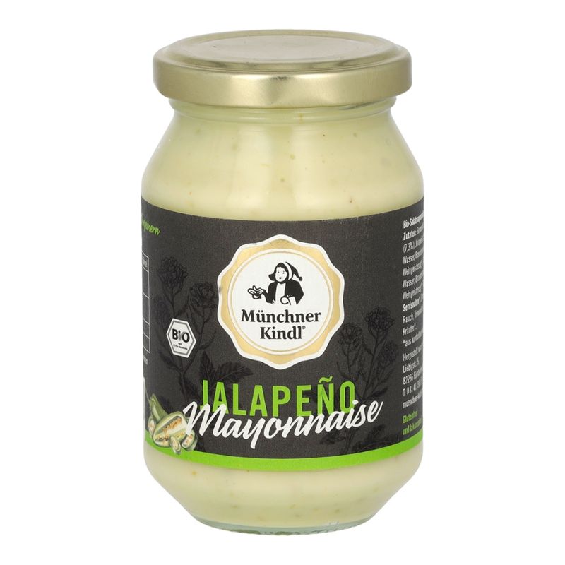 Münchner Kindl Senf Jalapeno Mayonnaise Bio Münchner Kindl - Produktbild