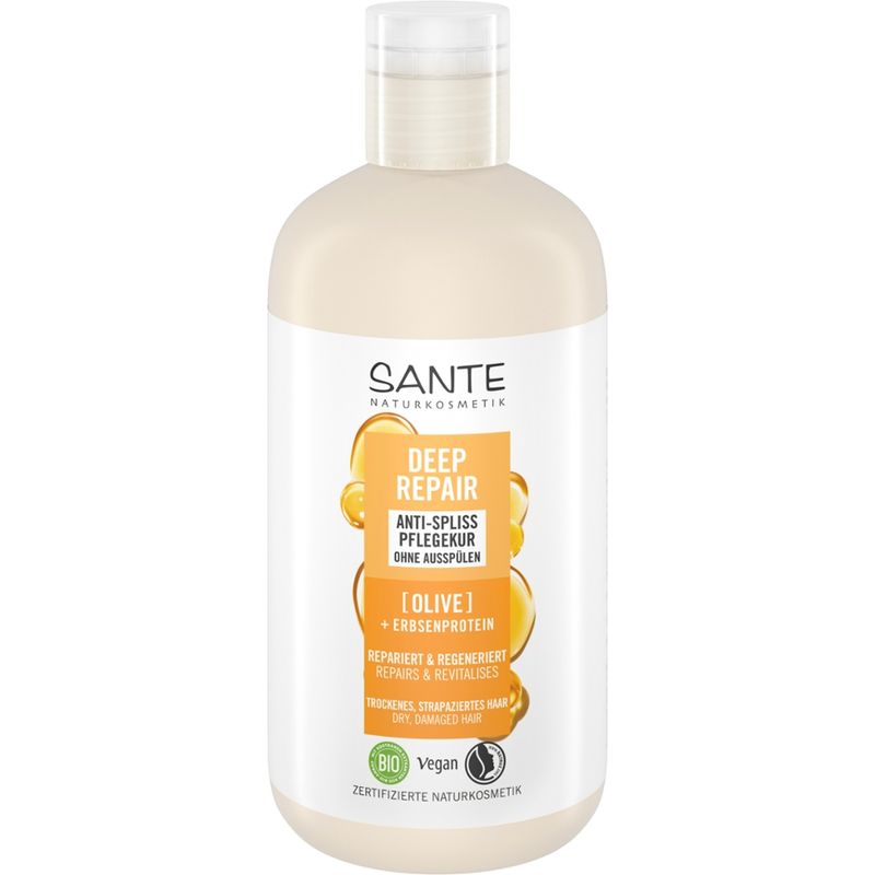Sante SANTE DEEP REPAIR Anti-Spliss Pflegekur Olive + Erbsenprotein - Produktbild
