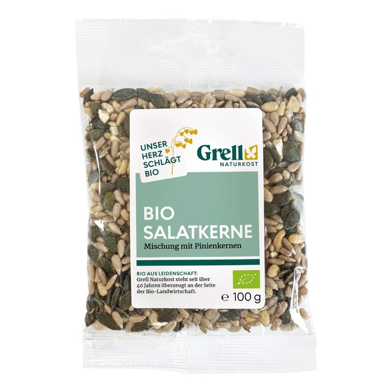 Grell Naturkost Salatkerne Mischung mit Pinienkernen - Produktbild