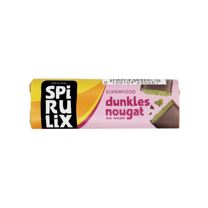 Spirulix Spirulix Superfood Dunkles Nougat aus Sesam - Produktbild