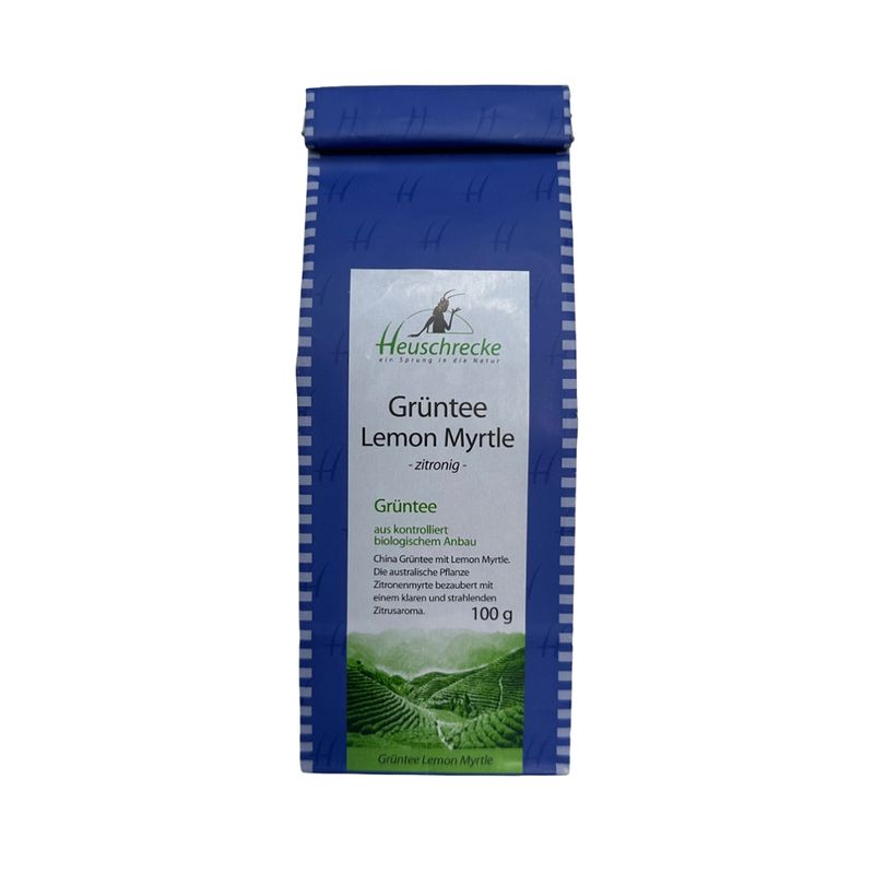 Heuschrecke Grüntee Lemon Myrtle, kbA - Produktbild