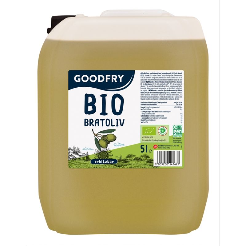 GOODFRY BIO GOODFRY BIO Bratoliv 5l Kanister - Produktbild