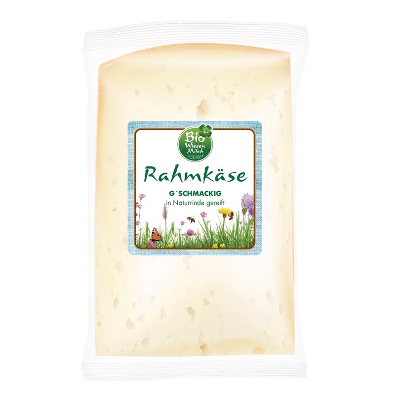 BioWiesenmilch Bio Wiesenmilch Rahmkäse 55 % F.i.T. - Produktbild