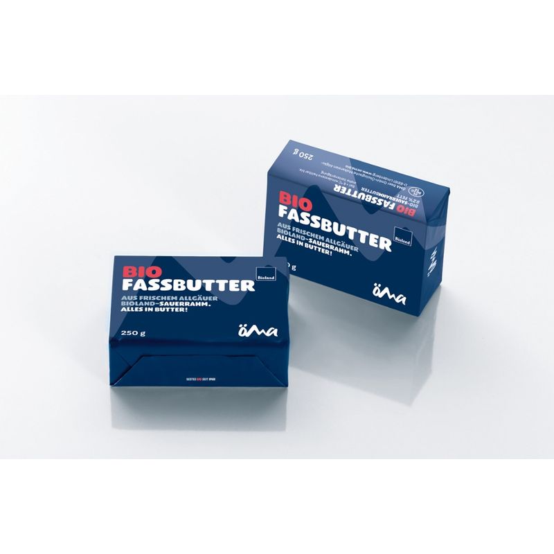 ÖMA ÖMA Fassbutter Sauerrahm, Bioland - SB - Produktbild