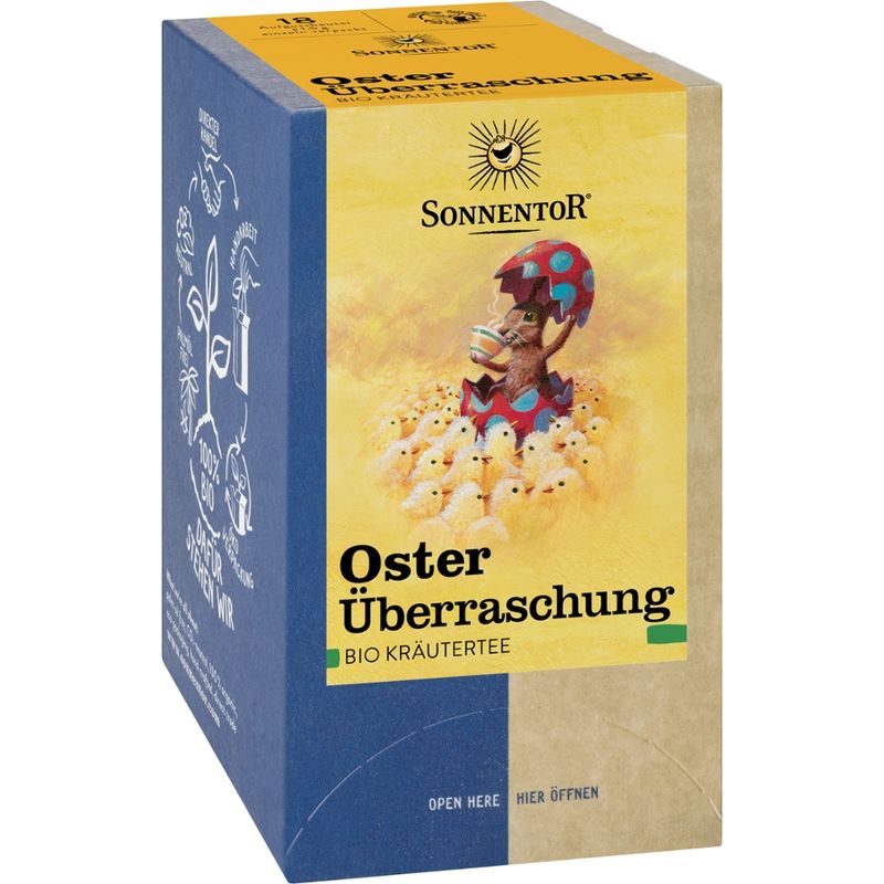 Sonnentor Osterüberraschung Tee, Doppelkammerbeutel - Produktbild