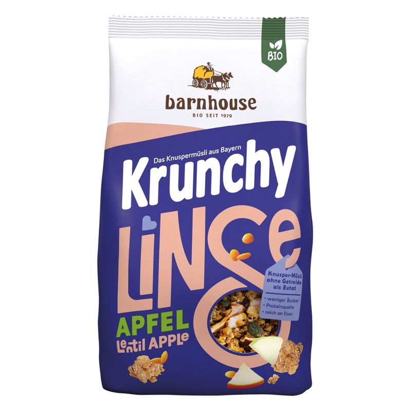 Barnhouse  Krunchy Linse Apfel 325g - Produktbild