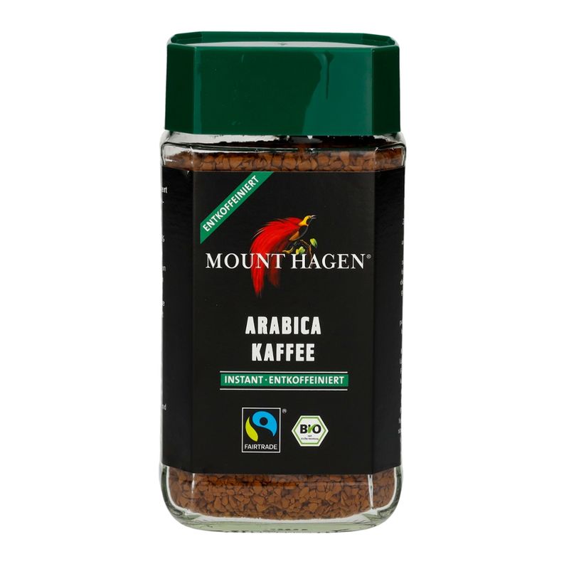 Mount Hagen löslicher Arabica Kaffee, entkoffeiniert - Produktbild