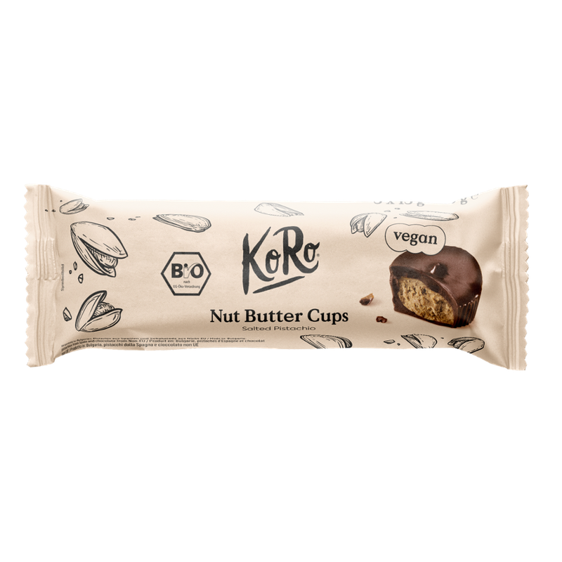 KoRo Handels GmbH Bio Nut Butter Cups Salty Pistachio 3 x 13 g - Produktbild