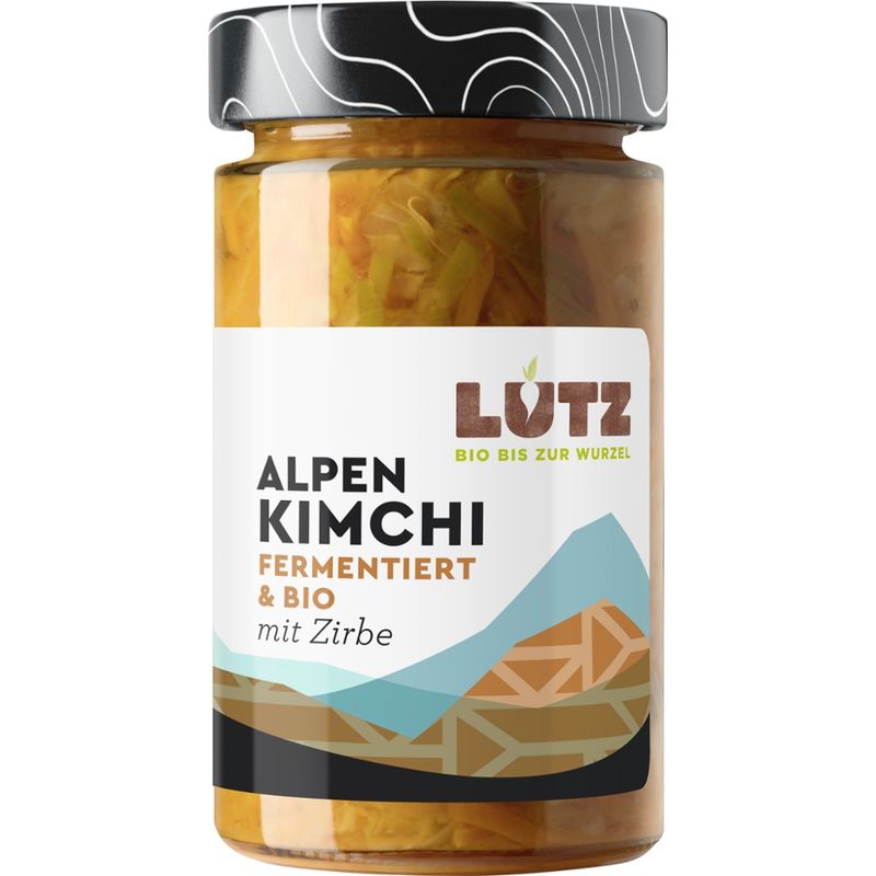 Lutz Ferment ; Alpen Kimchi mit Zirbe 220g -bio - Produktbild