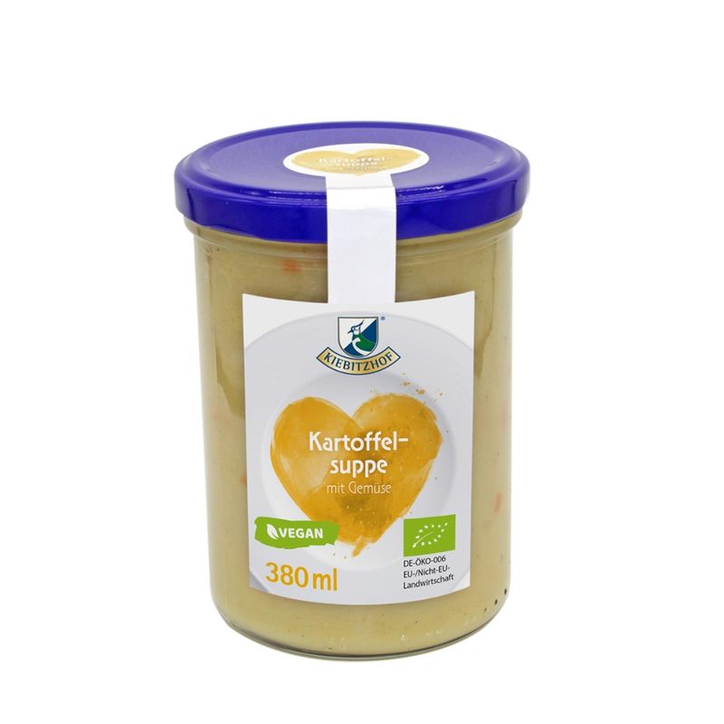 Kiebitzhof Bio Kartoffelsuppe mit Gemüse - Produktbild