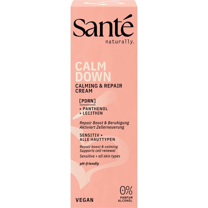 Sante Santé naturally. Calm Down Calming & Repair Cream - Produktbild