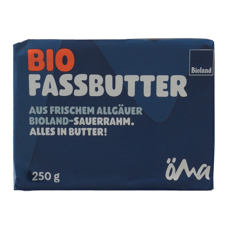 ÖMA ÖMA Fassbutter Sauerrahm, Bioland - SB - Produktbild
